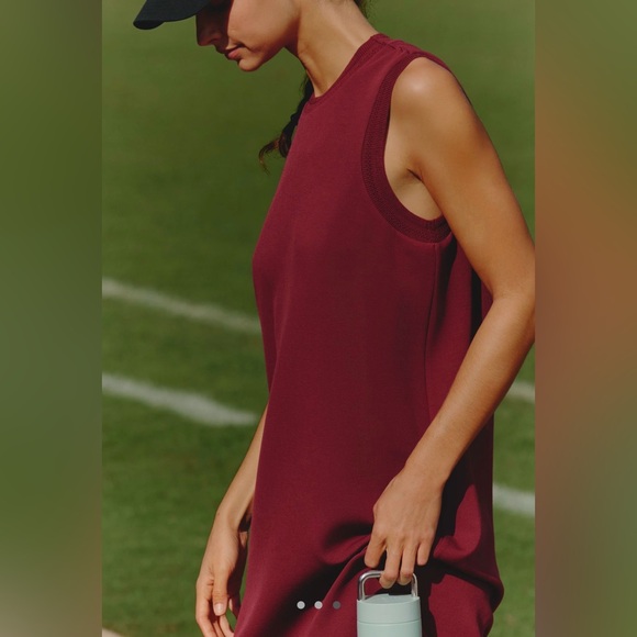 Anthropologie Varley Beatrice Sleeveless Sweater Midi Dress, MED NWT - Picture 3 of 6